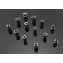 3/8" Steckschlüssel-Set auf einer Schiene, metrisch - 13 tlg. KING TONY - 3513MR
