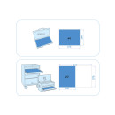 VDE-Zangenset, EVAWAVE - 12 tlg. KING TONY - 930612MRV