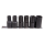 1/2" Schraubenausdreher-Set auf Steckleiste - 6 tlg. KING TONY - 9TD036MR