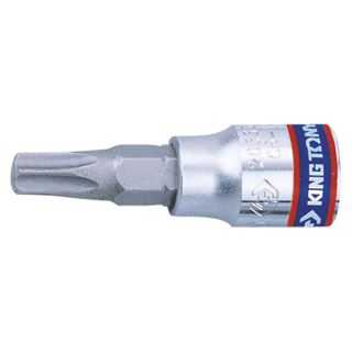 1/4" RESISTORX®-Bitsteckschlüssel, 37 mm lang - T9 KING TONY - 203709