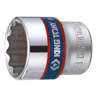 3/8" Steckschlüssel Steckschlüssel, metrisch - 13 mm KING TONY - 333013M