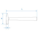 Schlosserhammer 42 mm KING TONY - 782320OS