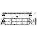 Ladeluftkühler passend für VW Transporter 2.0D 03- NRF 30354