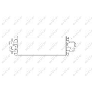 Ladeluftkühler passend für RENAULT Trafic 2.5D 01- NRF 30876