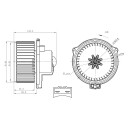 Innenraumgebläse passend für LAND ROVER Discovery 2.7D 05- NRF 34304