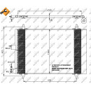 Kondensator, mit Trockner, EASY FIT passend für CITROEN Xsara 2.0D 00- NRF 35414