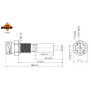 Sensor, Kühlmittelstand passend für RVI Magnum DXI/Premium II 2004- NRF 453021