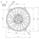 Lüfter komplett passend für CITROEN C4 1.6D 07-...