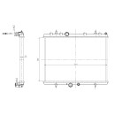 Kühler, Economy Class (gesteckt) passend für PEUGEOT 307 2.0D 01- NRF 58312A