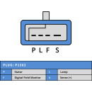 +Line Original Lichtmaschine passend für DAEWOO Aranos 219091+