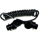 Spiral-Verbindungsleitung, 24 V, 15-polig, Kabel 3,5 m