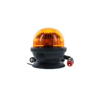 SATURNELLO LED - Rundumkennleuchte SATURNELLO LED mit Magnetfuss Rotierend gelb