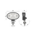 CARBONLUX - LED Arbeitsscheinwerfer CARBONLUX oval...