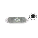 SMD04 LED - LED Frontansicht Positionsleuchte 24V weiß