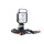 CARBONLUX - LED Arbeitsscheinwerfer CARBONLUX Quadrat 90X90mm mit Magnetfuss, mit Handgriff und Schalter - DT Anschlussstecker
