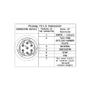 LC11  LED - LED Heckleuchte Links, Kennzeichenleuchte, AMP 1.5 7-polig Anschlussstecker seitlich