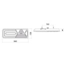 LC12 LED - LED Heckleuchte Links 12V, zusätzliche Anschlüsse, Dreieckrückstrahler