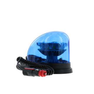 GOUTTE DEAU - LED Rundumkennleuchte GOUTE DEAU, mit Magnetfuss rotierend blau