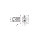 FA3 LED - LED Umrissleuchte symmetrisch 12/24V Weiß...