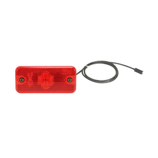 SMD98 LED - LED Heckansicht Positionsleuchte 24V rot