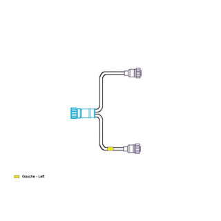 FCA - Leitungssats für Heckleuchte mit geradem Anschlussstecker 16-polig