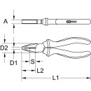 ERGOTORQUE Kombinationszange, 180mm - KS Tools 115.1021