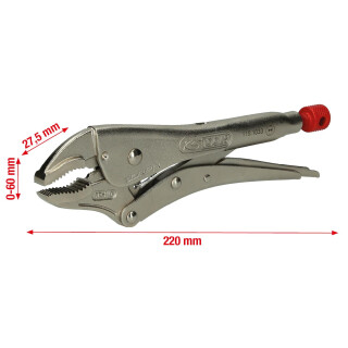 Gripzange, 60mm, 220mm - KS Tools 115.1033