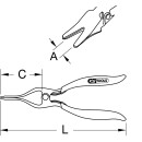 Spezial-Tüllenzange, 195mm - KS Tools 115.1044