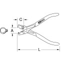 Click-Schlauchschellenzange, geschmiedet, 180mm - KS Tools 115.1045