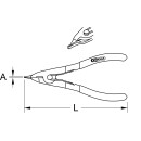 Sprengring-Zange, geriffelt, 210mm - KS Tools 115.1048