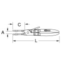 Lötlitzen-Haltezange, 245mm - KS Tools 115.1052