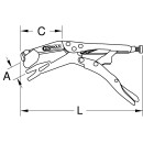 Schweiß-Gripzange, 240mm - KS Tools 115.1180