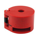 Trommel-Entriegler mit Feder, rot, 3/8" - KS Tools...