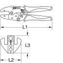 Crimpzange für Koaxialstecker - KS Tools 115.1445