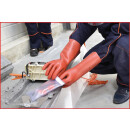 Elektriker-Schutzhandschuh mit mechanischen und thermischen Schutz, Größe 12, Klasse 0, rot - KS Tools 117.0009