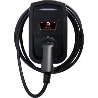 efuturo Wallbox mit Typ 2 Ladekabel, 3 Phasen, bis zu 11 kW, 16 A, 400 V, Mode 3, mit RFID Zugangskontrolle, ohne Stromzähler - KS Tools 117.7511