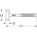 Rückschlagfreier Schonhammer - KS Tools 140.1215