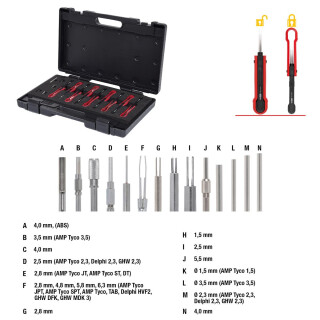 NKW Entrieglungswerkzeug-Satz, 14-tlg - KS Tools 150.1215