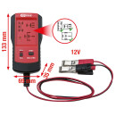 12V Relais-Tester - KS Tools 150.1755