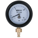 Manometer 1,0 - 15,0 bar inkl. Anschlussnippel und...