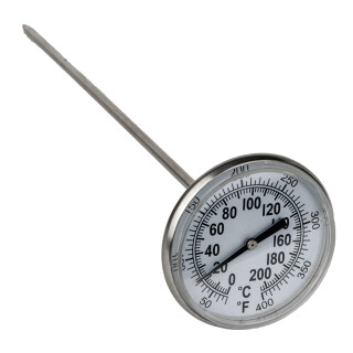 Thermometer, 0-200°C/0-400°F, L =210mm - KS Tools 150.1963