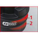 Turbolader-Ladeluft-System-Prüfkoffer-Satz, 17-tlg - KS Tools 150.2520
