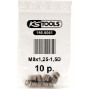 Gewindeeinsatz M8x1,25, 10,8mm, 10er Pack - KS Tools...