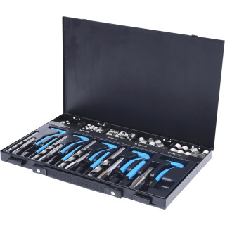 Nirostahl Gewinde-Reparatur-Satz M6-M14, 113-tlg - KS Tools 150.6160