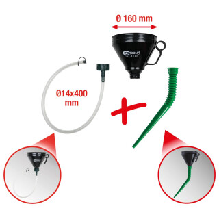 Universal-Trichter-Satz, 3-tlg - KS Tools 150.9230