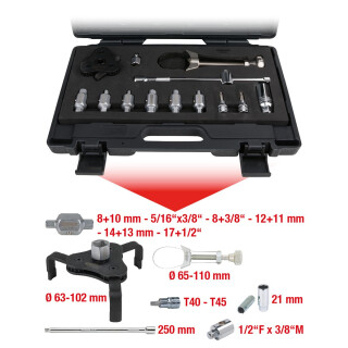 Ölablassschrauben- und Ölfilter-Satz, 13-tlg - KS Tools 150.9300