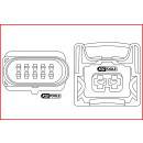 Kabel-Entriegelungswerkzeug für Flachstecker und Flachsteckhülse 2,8-6,3mm - KS Tools 154.0011