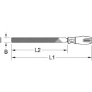 Bremssattel-Feile extra schmal, 270mm - KS Tools 157.0960