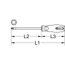 ERGOTORQUEplus Schraubendreher, T27, lang - KS Tools 159.1263