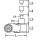 Lufthydraulischer Wagenheber 30 t / 15 t - KS Tools 160.0739